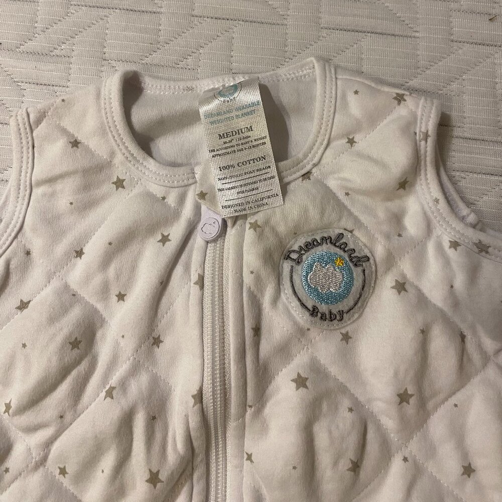 Dreamland Baby Weighted Sleep Sack (M) 6-12 months, 15-24 lbs